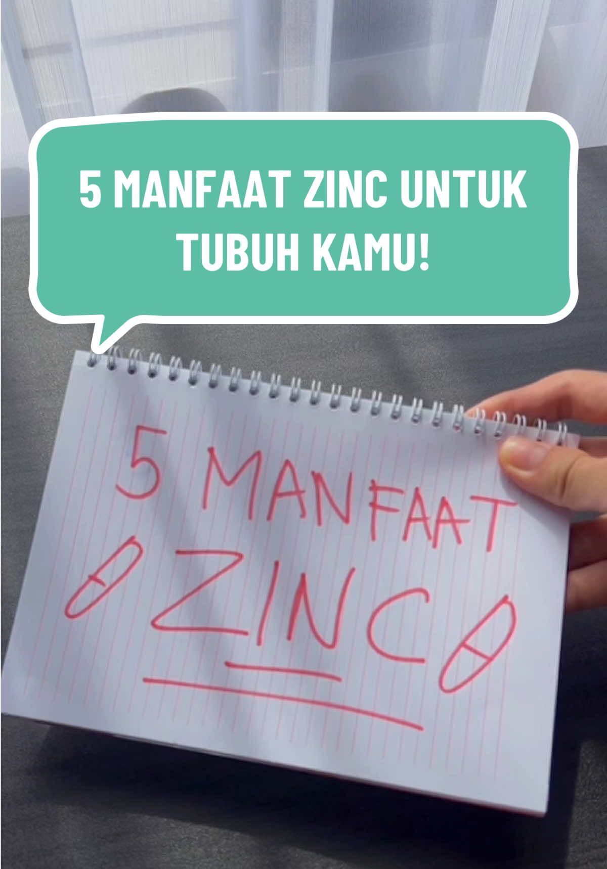 Kalau kamu udah rutin konsumsi zinc belom! Spill manfaat zinc yang udah kamu rasain di komen ya ✅ #infokesehatan #zinc #manfaatzinc #dokter #videokesehatan #zincpicolinate 