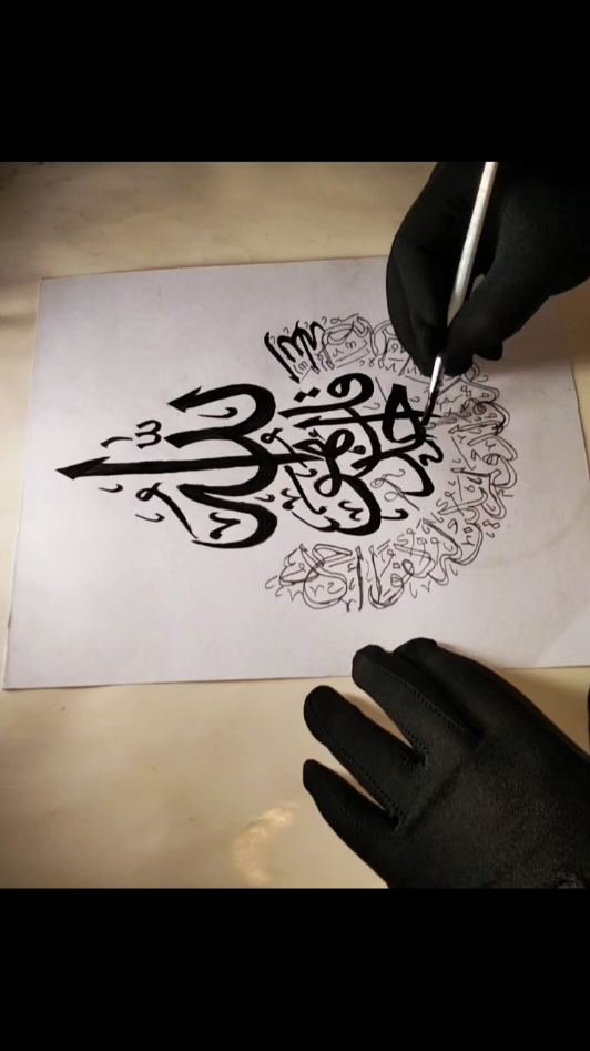 Arabic calligraphy ideas #TikTok #foryou #art #arabiccalligraphy #muslim #islamic_video #calligraphy #islam 