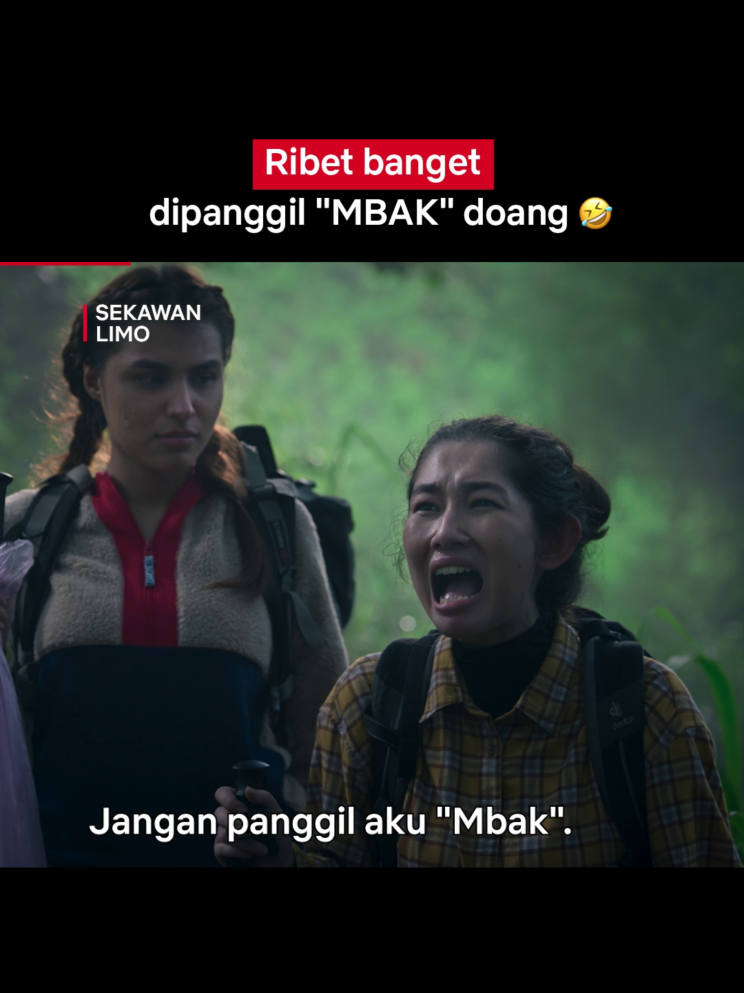 Nanya baek-baek malah dijawab jutek 😞 #Netflix #SekawanLimo #FilmIndonesia #DevinaAureel #FirzaValaza