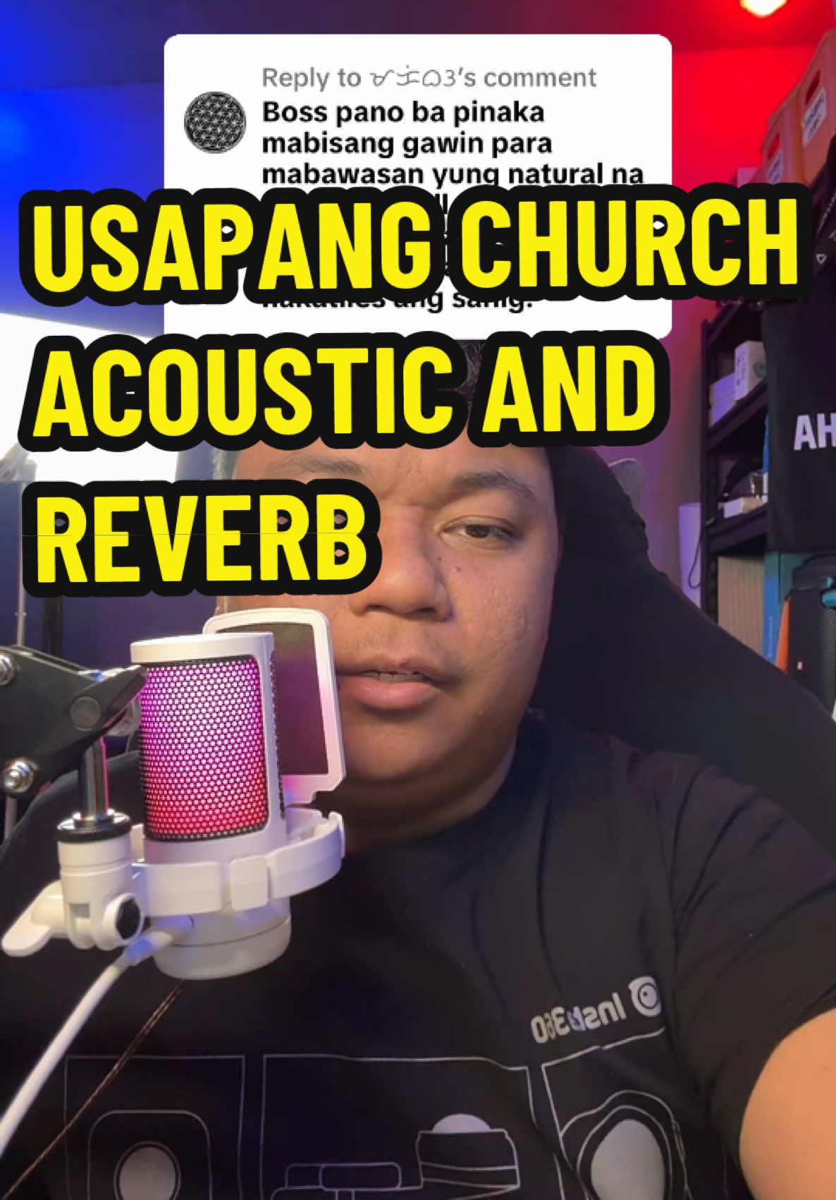 Replying to @ᜋᜃᜒᜊᜂ USAPANG CHURCH ACOUSTICS AND REVERBS #soundsystem #pinoysoundguy #acoustic #audioengineer 