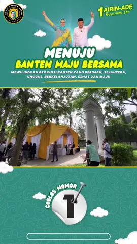 Bismillah menjemput kemenangan Masyarakat Banten, Banten Maju Bersama AIRIN-ADE 🌧☝️🇲🇨 @Airin Rachmi Diany @h.adesumardi  #pilkada2024  #bantenmajubersama  #airinade  #satriamudaairin  #indonesiaemas 