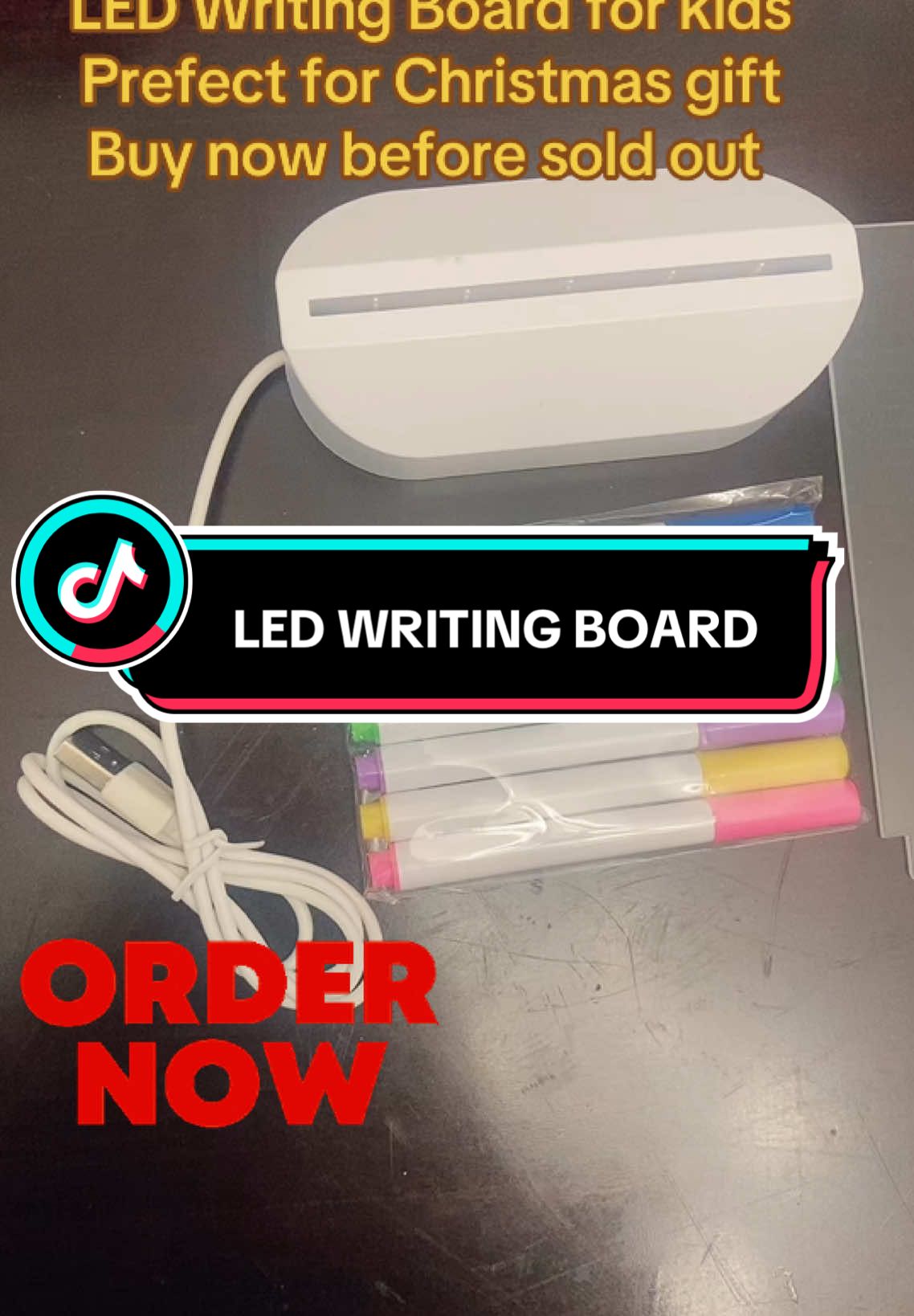 I ordered this LED writing  board from TikTok shop. This is perfect for Christmas gifts so don’t wait for the last minute to go buy for your kids! I highly recommend you guys #viralvideo #foryou #foryoupage #christmasshopping #ledwritingboard #giftidea #ledboard #writingboardforkids 