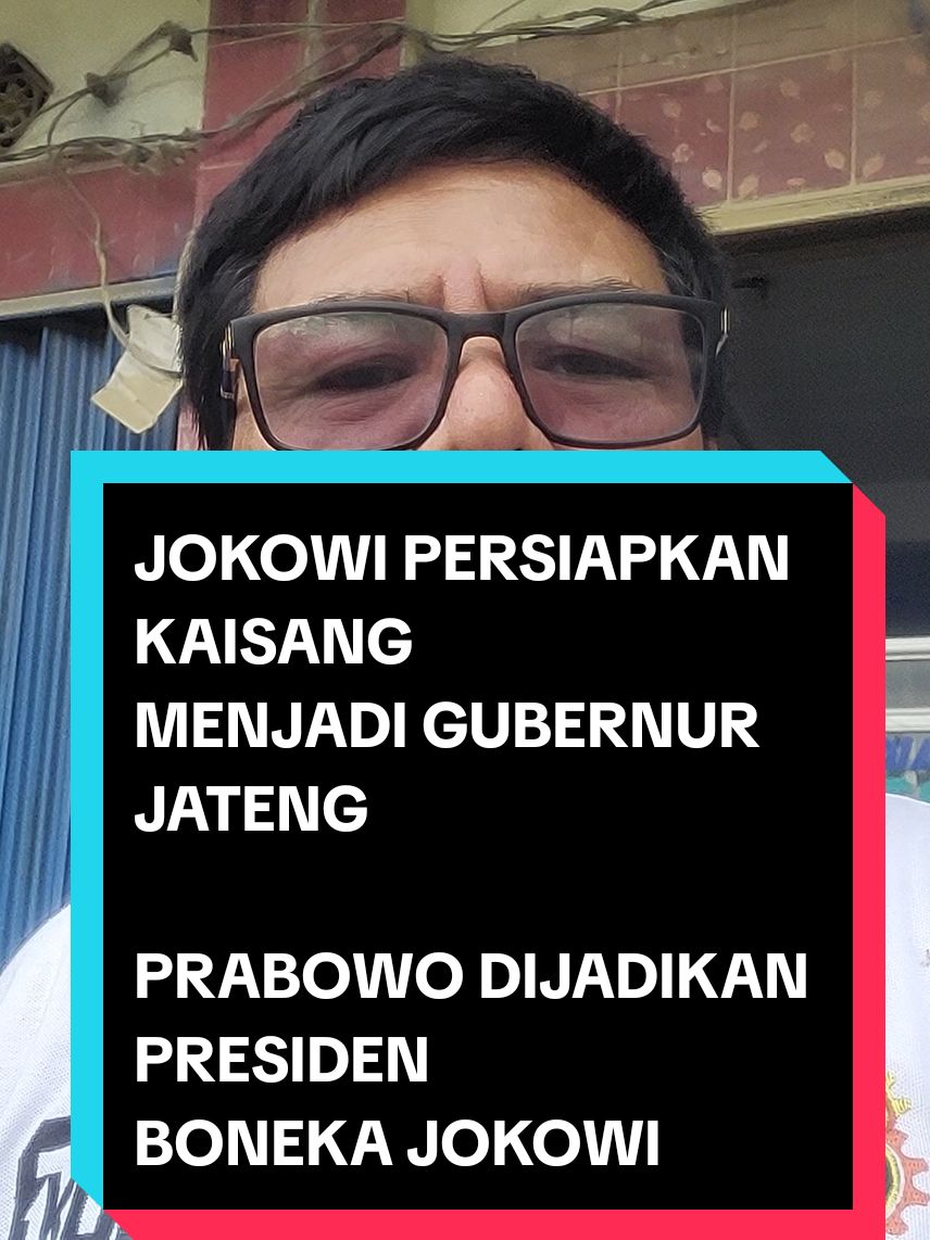 Jokowi persiapkan Kaesang menjadi Gubernur Jawa Tengah PRABOWO HANYA BONEKA JOKOWI