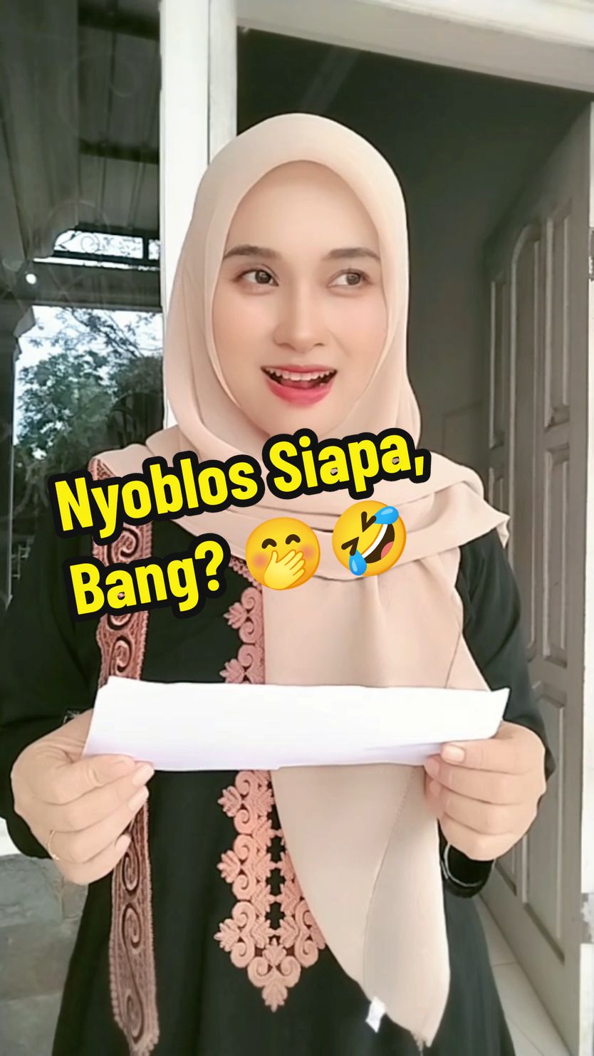 Nyoblos Siapa, Bang? 🤭🤣 #lucu #lucuk #momresinda 