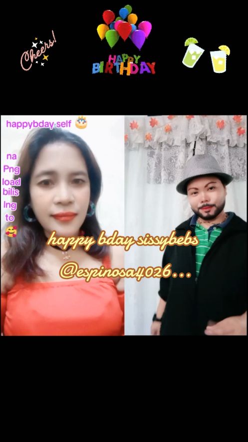 #duet with @@espinosa4026 Happy birthday sissybebs... hope yah like it ♥️♥️♥️😍😍😍🎂🎂🎂🎂🎂🎂😇😇😇... #hearts💞life  #emmieancheta  #hazeinz❤️  #anavenojo1  #vickyvillanueva💜  #milacastillo12  #espinosa4026  #maricor2401 ________________ #manangkerie 