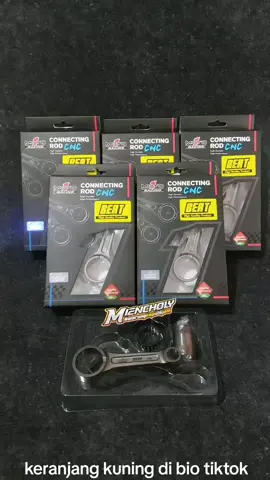 stang seher moto1 cnc beat  panjang standar 92,7mm sudah termasuk bearing highspeed + pen info stok dan harga  wa 08977002025 #stangsehermoto1beat #stangsehermoto1 #miencholy #wk26jam 