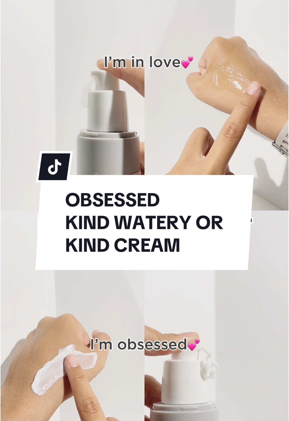 I'm obssesed! Tim kind watery atau kind cream nih kalian? 🤭#kindmoisturizer #paydaysale #promoguncang1212 #wibgajian 