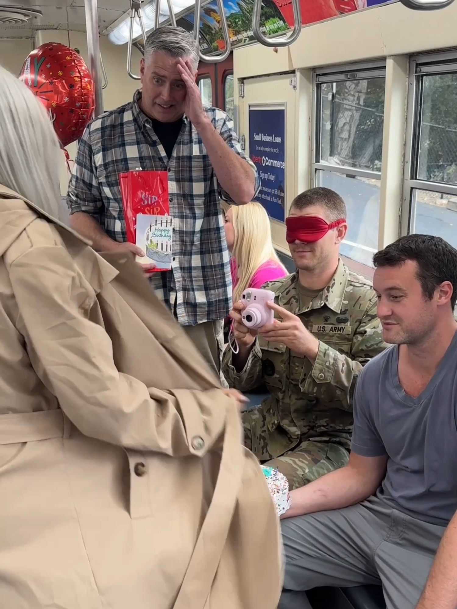 Entire subway sees underneath soldier's wife's shirt and their lives all changed FOREVER 😱 PART 1 #viralvideo #fyppppppppppppppppppppppp #surprise #fyp #military #Homecoming #pregnancy