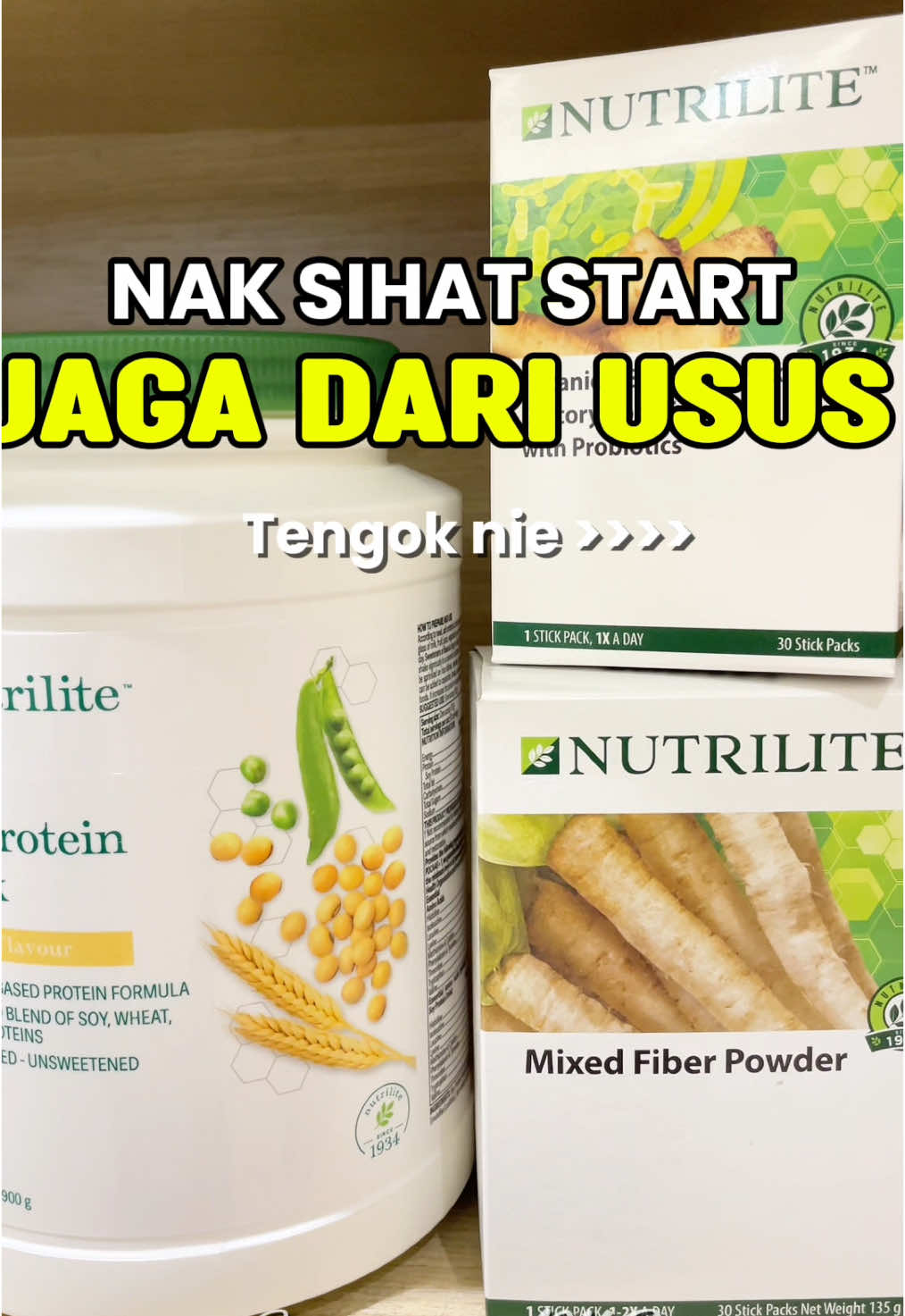 Jom kita start jaga kesihatan dari penjagaan usus dulu! 😍  Percaya la bila usus sihat badan pun jadi sihat sebab 80% penyakit datang dari kesihatan usus yg tk baik.  Set penjagaan usus ni sesuai utk semua orang tauu! 😘  Kalau nk tekan link dekat bio ira tau!!  27/11/24 #mmcteamamway #guthealth #kesihatanusus #amwayproduct #nutrilite #protein #probiotic #prebiotic #amwayputrajaya #amwaybangi #amwaykajang 