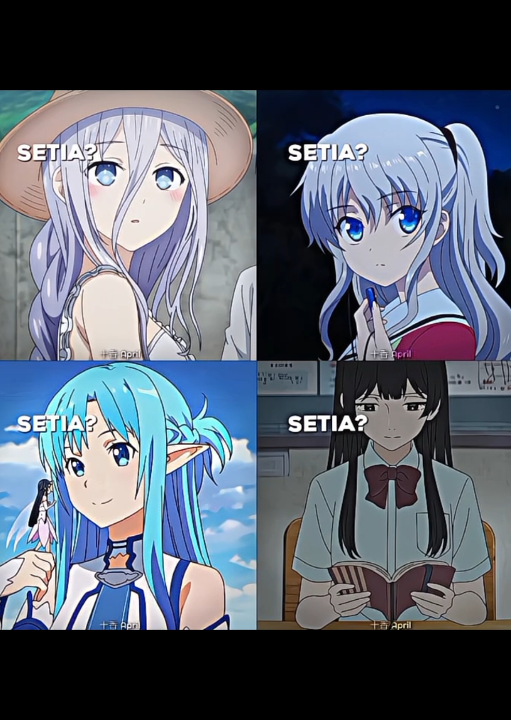 mereka sangat mahal 🥰 - - - cr: @𝙃𝙞𝙧𝙤𝙒𝙖𝙣𝙜𝙮𝙮`ft 𝙂𝙂  #anime #animeedit #datealive #charlotte #swordartonline #thetunneltosummertheexitofgoodbyes  #presetalightmotion #alightmotion #fyp 