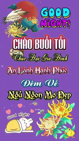 🔶️⚘️🌸Chúc mn buổi tối an lành hạnh phúc ngủ ngon. #CapCut 