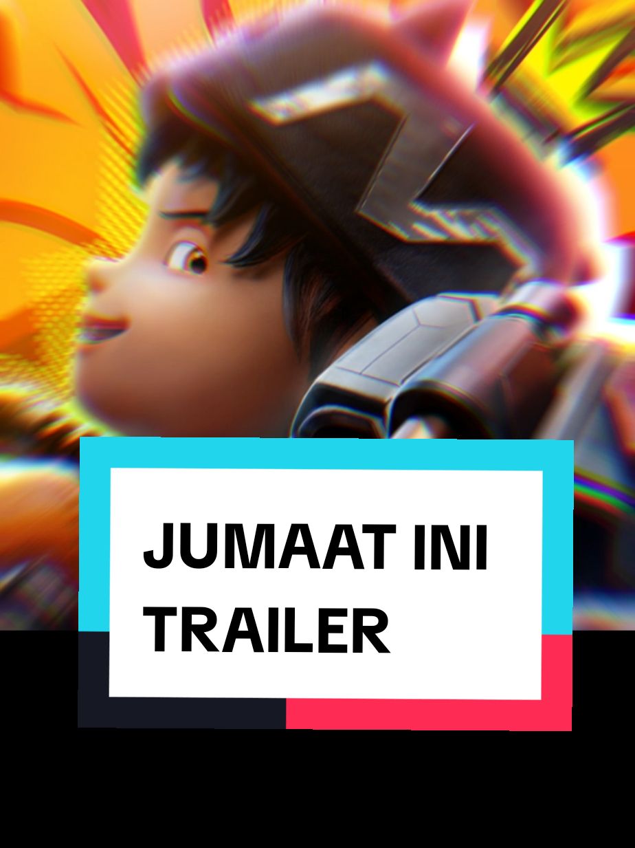 Jumpa JUMAAT ni, guys! Tengah bersiap untuk #TRAILER ni 💪😎 #SETERONG #BoBoiBoyGentar 