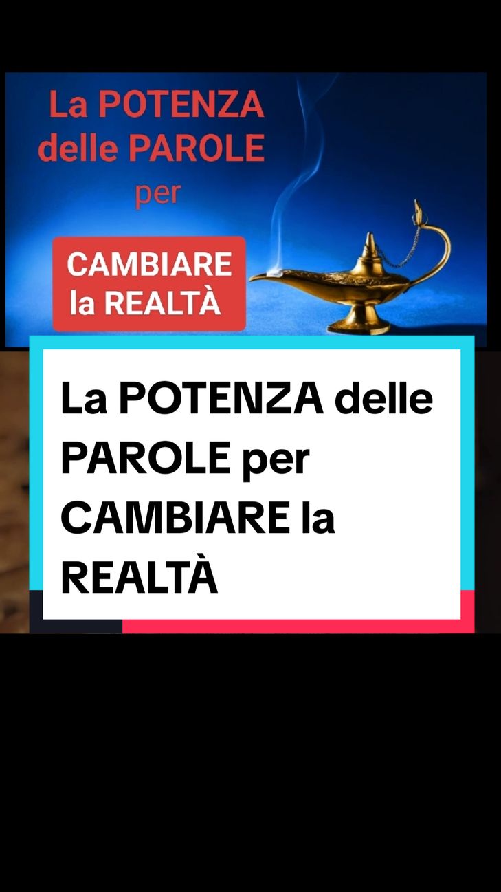 Una regola fondamentale per cambiare la propria realtà è quella di controllare il proprio linguaggio.  