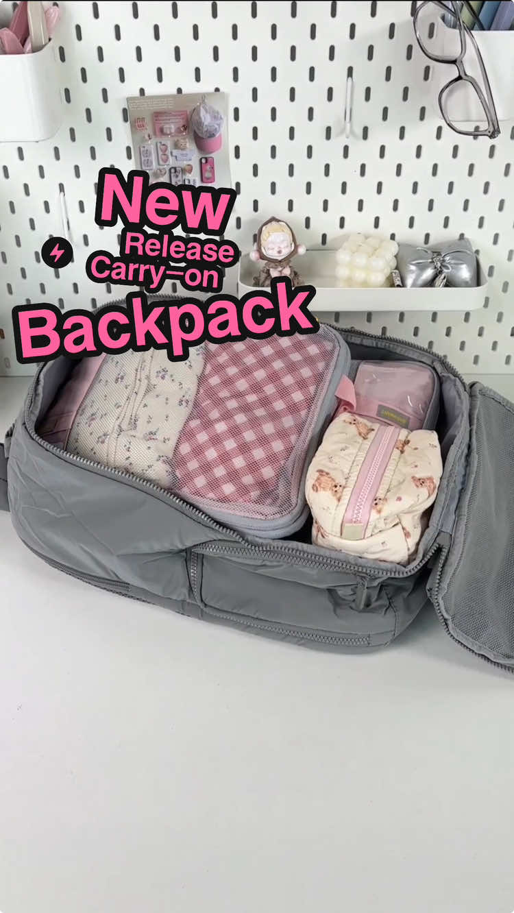 It’s just like a suitcase but much CHEAPER than a suitcase!!!😱😱😱🎉🧳Very suitable for my Christmas trip!!#TikTokShopBlackFriday #bagsmart #grwm #packing #travelbag #backpack #computerbag #packingcubes 