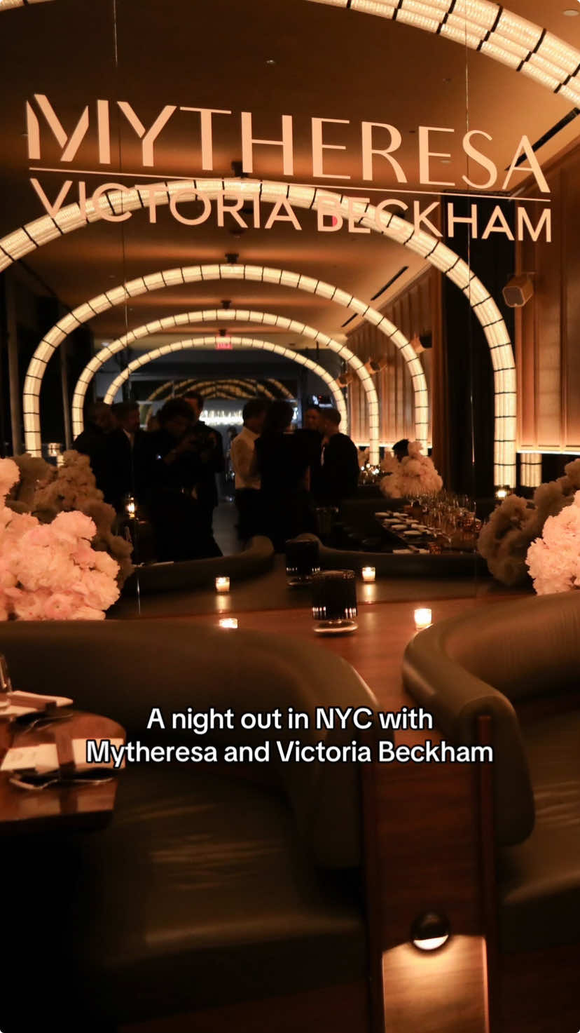 An evening of sophistication and style. The launch of the #VictoriaBeckham x #Mytheresa Exclusive Capsule Collection was celebrated with an unforgettable night out in New York’s Coqodaq, joined by @David Beckham, @Romeo Beckham, @Nina Dobrev, Steven Klein and more. #MytheresaHosts #VictoriaBeckhamxMytheresa 