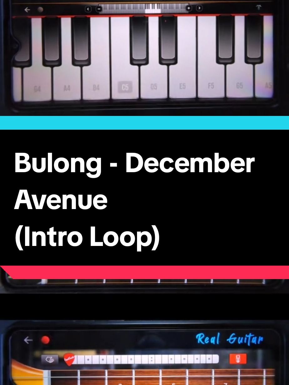 Bulong - December Avenue | Intro Real Guitar App Cover #bulong #decemberavenue #realguitar #fyp 