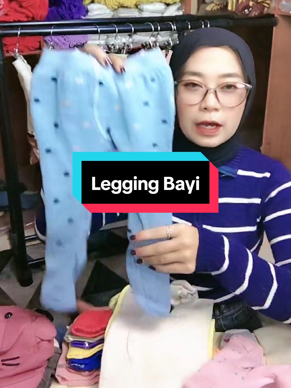 Legging Bayi buat cewek cowok ukuran 0-12 bulan #promoguncang1212 #jaketbayi #legginganak #leggingnewborn #foryou #fyp #LIVEhighlights #TikTokLIVE #LIVE 