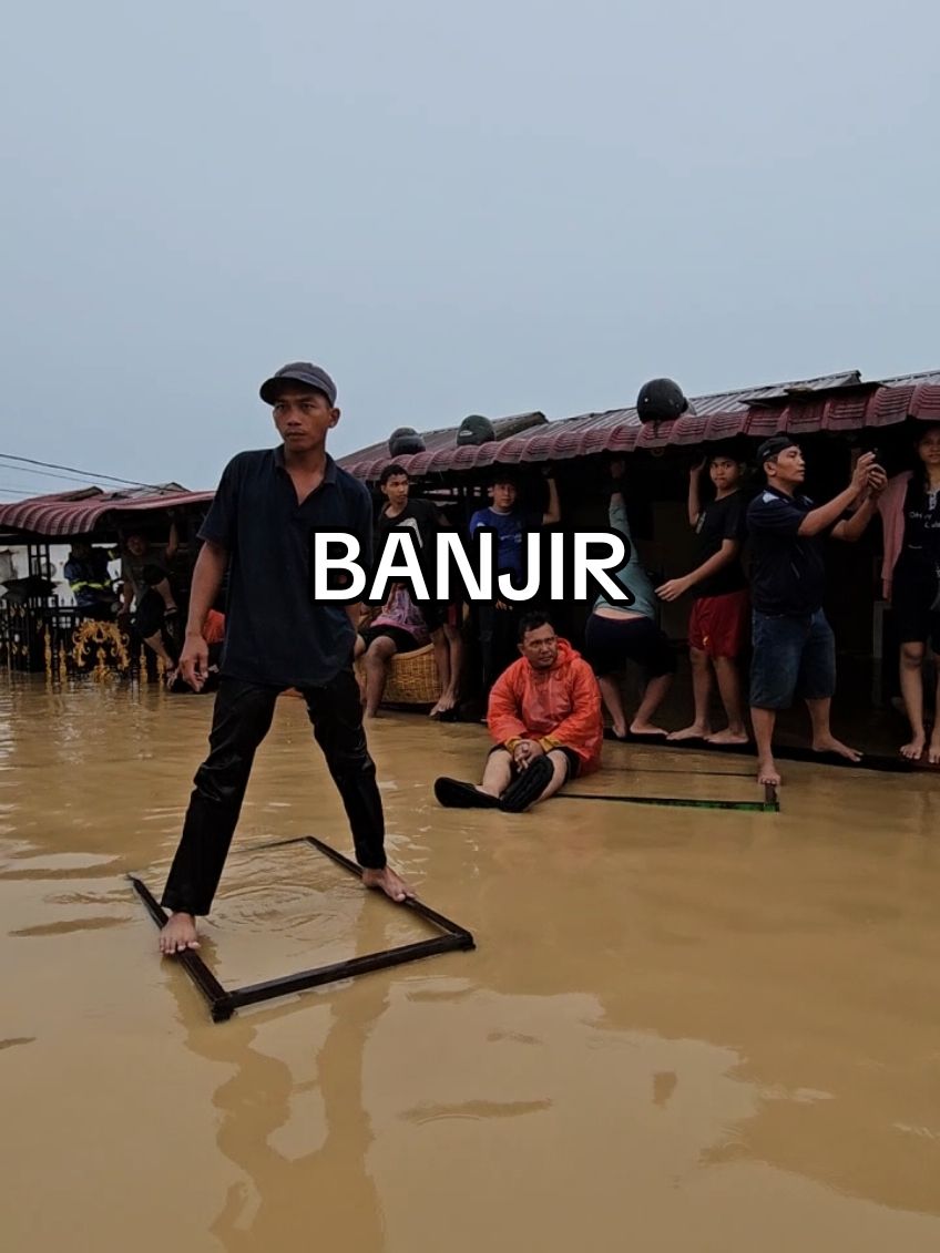 Banjir di Villa Patumbak Permai.