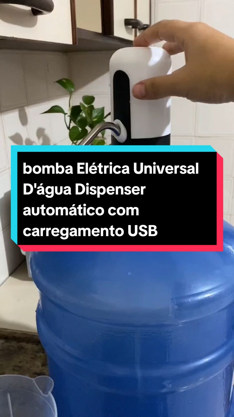 Bomba Elétrica Universal D'água Dispenser Automático Com Carregamento USB Galão De 20 Litros GARANTA O SEU AGORA #bombadagua #agua  https://s.shopee.com.br/2Vaq89Yb7z