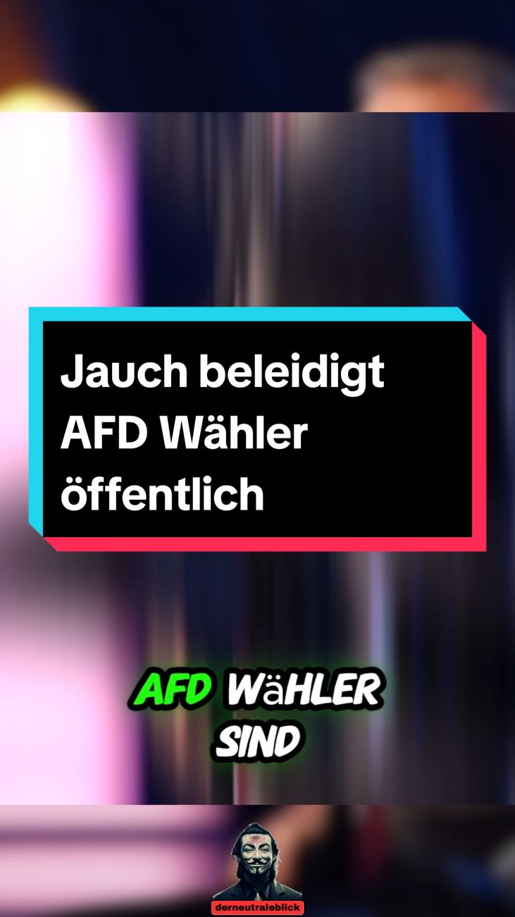 Aussage von Günther Jauch sorgt für Empörung!   In einer Folge von Wer wird Millionär, in der Bushido zu Gast war, sorgte Moderator Günther Jauch für hitzige Diskussionen. Während einer Frage bezeichnete er Wähler der AFD als 