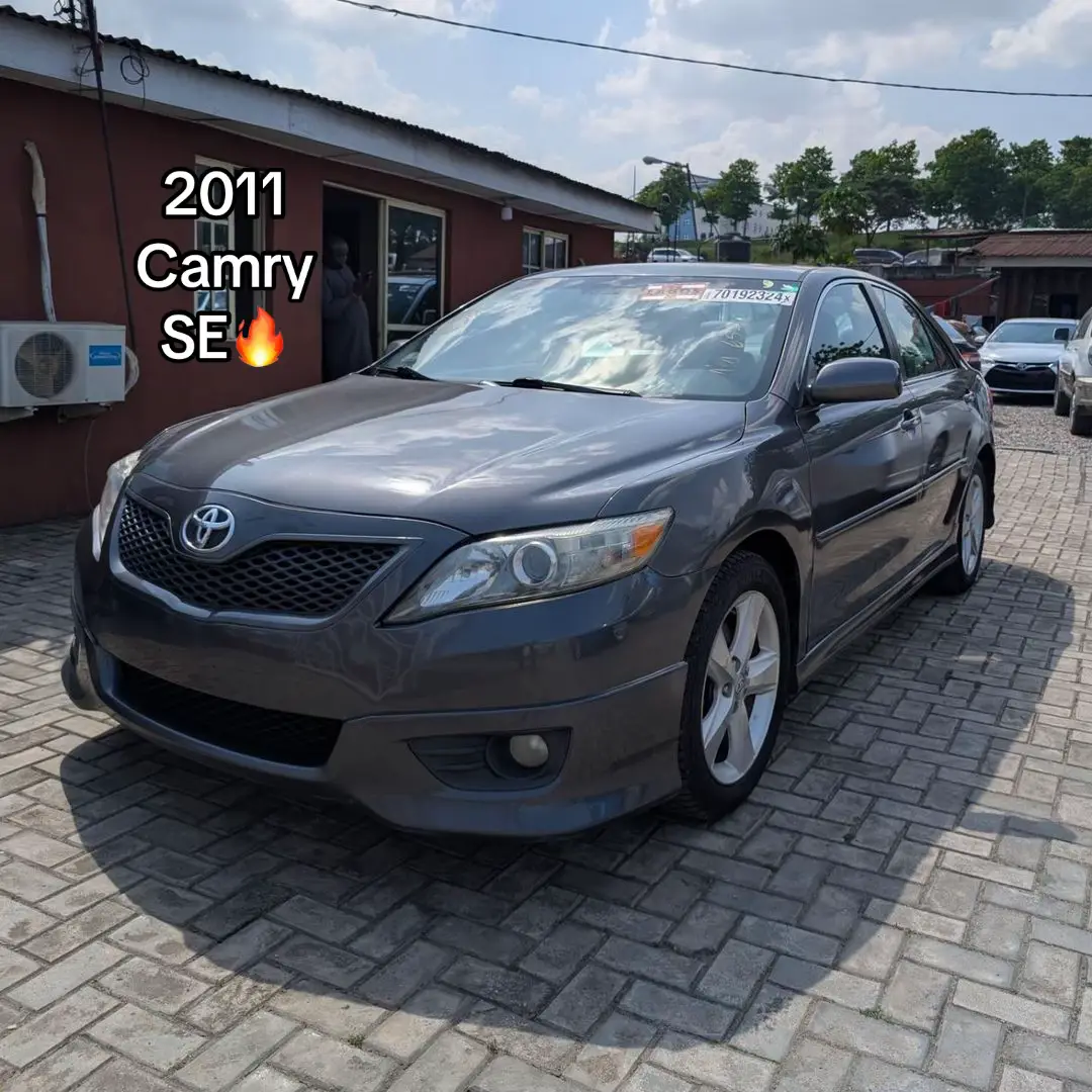 NOW AVAILABLE‼️🔑 🇺🇸 2011 Toyota Camry SE  Foreign Used  Six cylinder engine  Alloy wheels  Leather seat Moon Roof  PRICE::15m Send a direct message or call for serious enquiries  ☎️CALLS/WHATSAPP💬:       +2347043066704 YOUR RIDE,YOUR PRIDE⭐️❤️ #davezcars #toyota #relatable 