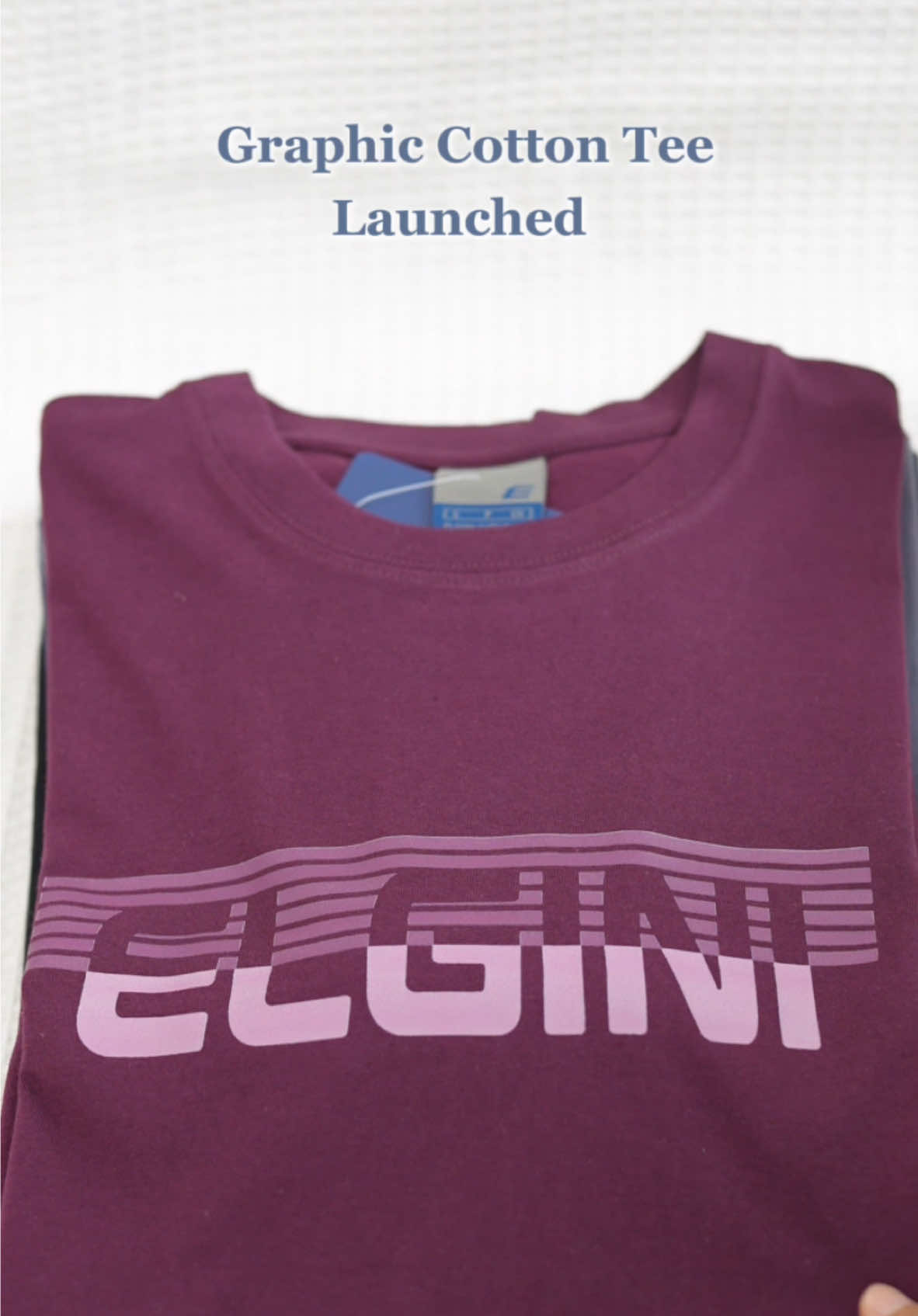 ELGINI New launch Graphic Tshirt ✨ highly recommended ❤️🤭 fully cotton material with simple design ✨ #tshirt #cotton #elgini #elginimalaysia #roundnecktshirt #quality #simple 