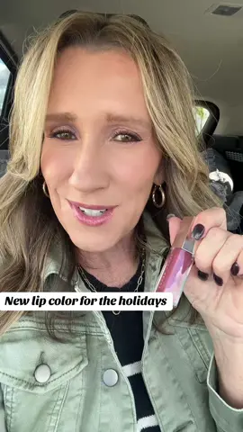 Ladies over 50, if you are looking for a new lip color for the holidays, this @Fenty Beauty gloss bomb lip gloss in RiRi is the most beautiful color!  The gloss goes on so well, isn’t sticky and stays on well too!  #womenover50 #over50women #makeupover50 #over50makeup #fentybeauty #lipgloss #ttsbeautybesties 