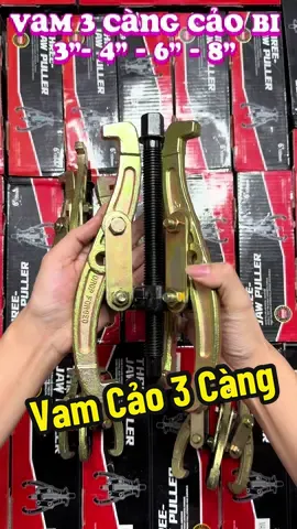 Vam 3 càng, vam 3 chấu tháo vòng bi bên em có 4 kích cỡ từ 75mm - 200mm #kimkhitrangdinh #vam3cang #vamthaovongbi 