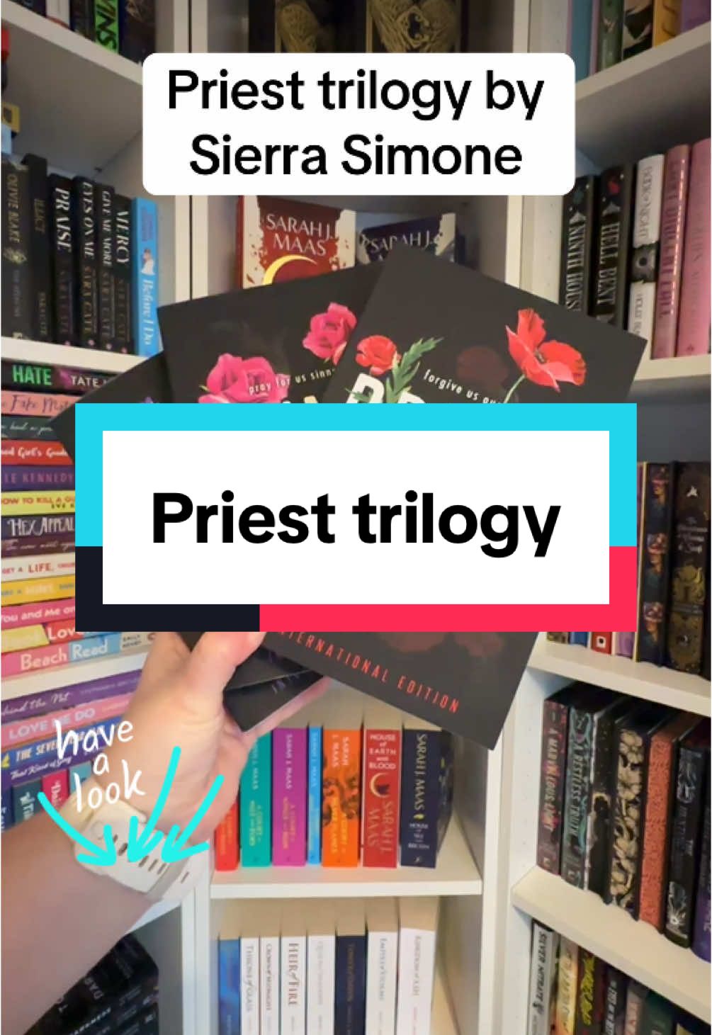 Priest Series by Sierra Simone is in the Black Friday sale! These are quite unique romance books as they’re mainly told from the male POV. The three books are interconnected and can be read in any order. Across the books there’s tropes such as forbidden love, angst, small town, dark romance, age gap and forced proximity 💕 #BookTok #books #TikTokShop #TikTokMadeMeBuyIt #bookish #cheapbooks #bookgifts #BlackFridaySale #romancebooks #priestseries #sierrasimone #PriestBySierraSimone