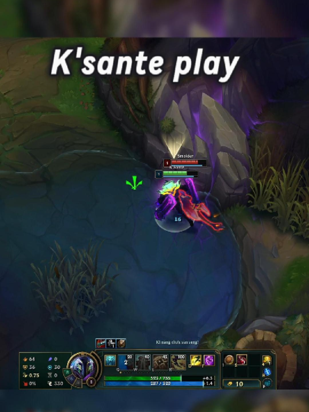 K'sante > Ambessa #leagueoflegends #ksante #dangfeed #highlights #solokill