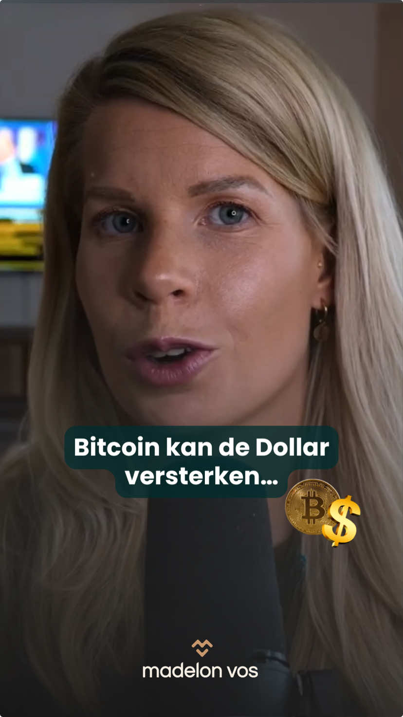 Bitcoin kan de Dollar versterken… Eens of oneens? Laat het hieronder weten ⬇️