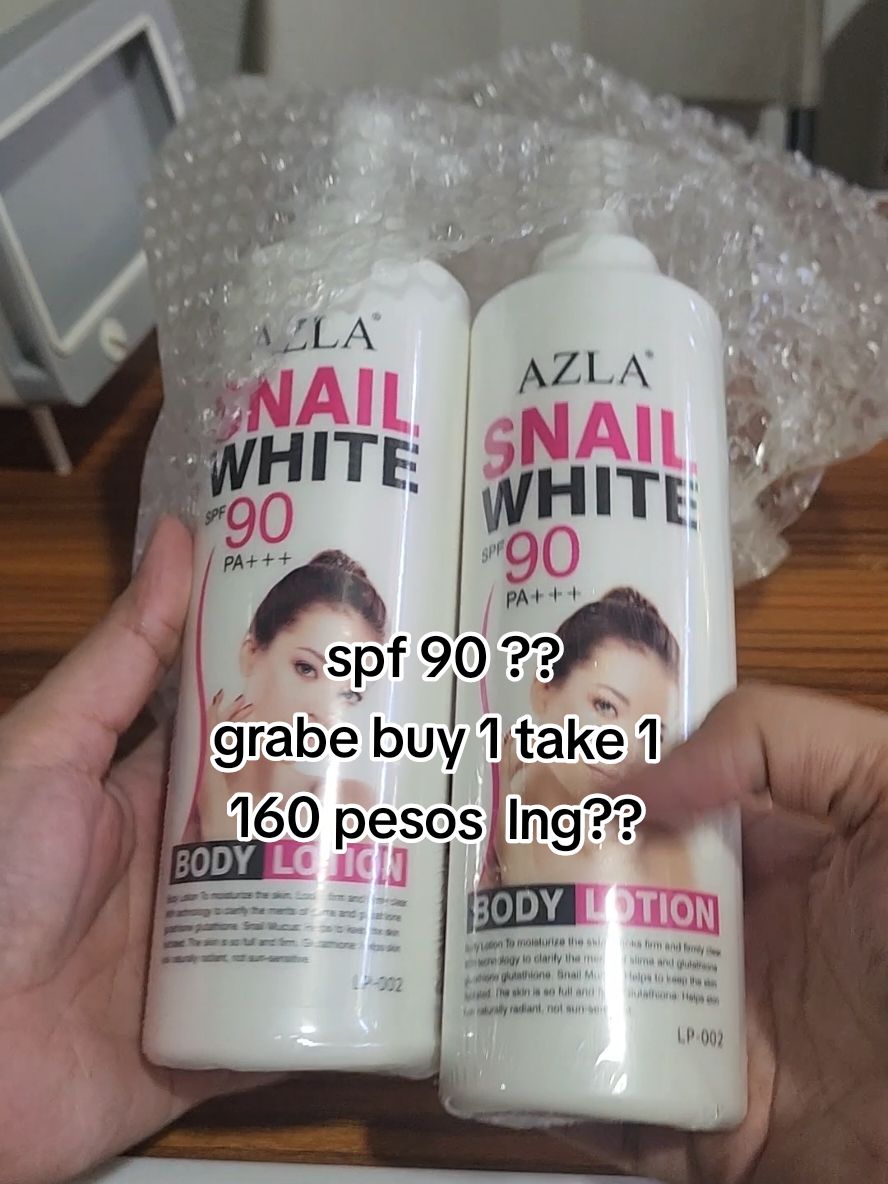 SPF 90 BUY 1 TAKE 1 LOTION #snailwhite  #azla  #buy1take1lotion  #fyp 