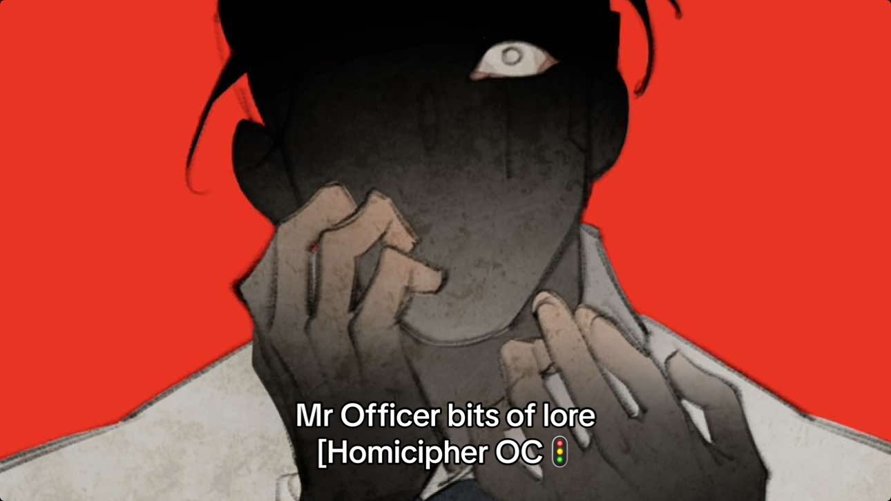 [HOMICIPHER OC]  🚦 Mr. Officer lore drop mayhaps??🤗🤗 - IM LATE TODAY 😭🫡  I have mixed feelings about this one, I kinda hate it cause it didnt come out the way i wanted it to, but i didnt spent 8 hours for nothing 😔😔 dived in with zero art direction so what was i expecting  By the way, i love mr silvair and im not trying to paint him as the villain here I promise 😂😂  Open to conspiracy theories, id honestly let this be up to y’all’s interpretation 🫰🫰  I hope you enjoy!❤️❤️ #fyp #clipstudiopaint #homicipher #homicipheroc #mrsilvair #mrcrawling #originalcharacter #OC #edit 