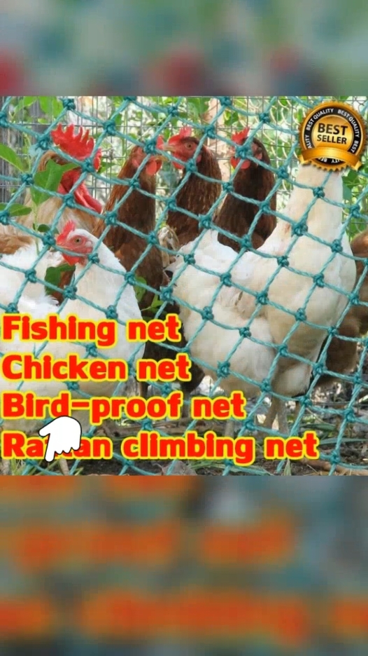 Chicken net 1.5 inch x9ftx100 meters -Promo Net/Range Net/Chicken Net/Poultry Net/Fishing Net with Free rope 200 meters #chickennet  #poultrynetting  #fishingnets  #chickenrangenet  #everyone 