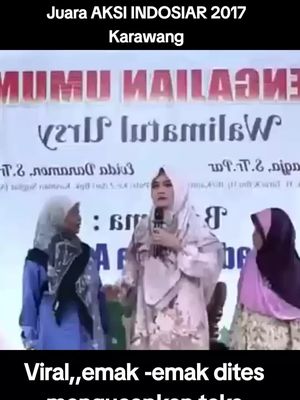 Viral..emak - emak dites mengucapkan teks Pancasila. #Ustadzah Liza Azizah #ceramah islam