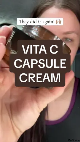 This Vita C Capsule cream is saving my skin through these colder months! 🥶🧖‍♀️ @Medicube Global is running a huge sale now in the #tiktokshop!  #GlowUp #glowingskin #skincare #skincareroutine #tiktokshopblackfriday #tiktokshopcybermonday #medicube #kbeauty #tiktokskincare #glowuptips  Medicube Vita C Capsule cream 