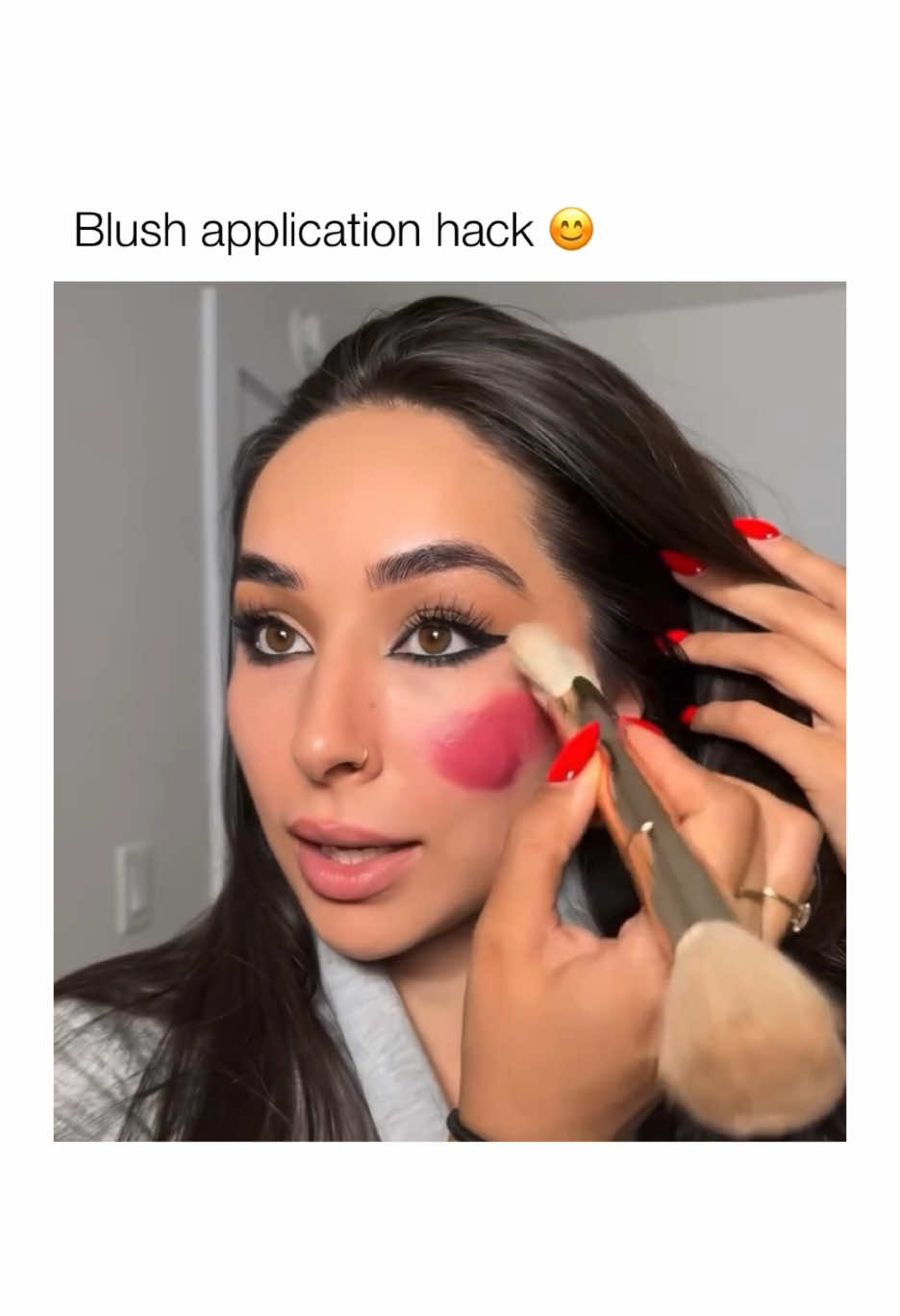 Save this hack for later✨ @FRO💋 #blush 