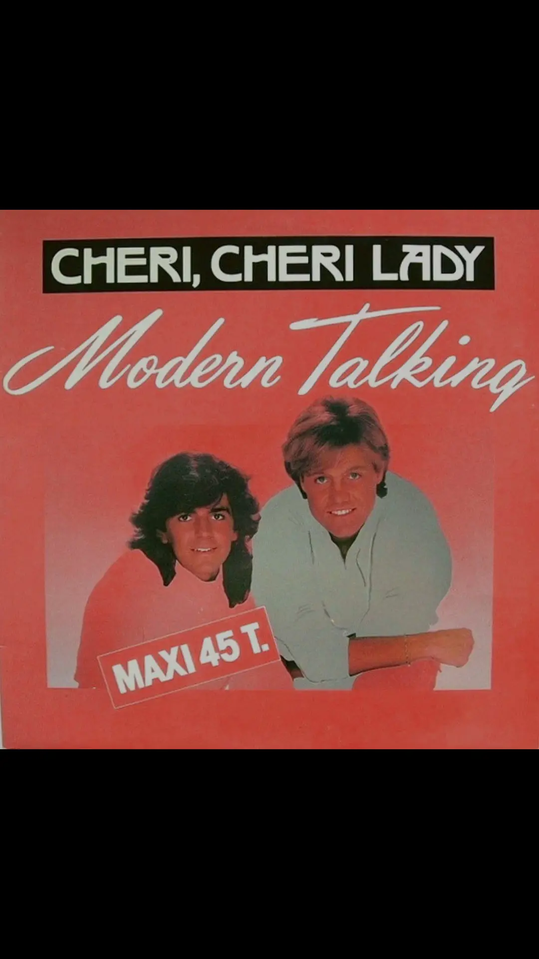 Oh, I cannot explain, every time, it's the same Oh, I feel that it's real, take my heart I've been lonely too long, oh, I can't be so strong Take the chance for romance, take my heart I need you so There's no time I'll ever go Cheri, cheri lady Goin' through a motion Love is where you find it Listen to your heart Cheri, cheri lady Living in devotion It's always like the first time Let me take a part Cheri, cheri lady Like there's no tomorrow Take my heart, don't lose it Listen to your heart Cheri, cheri lady To know you is to love you If you call me baby I'll be always yours I get up, I get down, all my world turns around Who is right? Who was wrong? I don't know I've got pain in my heart, got a love in my soul Easy come, but I think easy go I need you so All the times I move so slow Cheri, cheri lady Goin' through a motion Love is where you find it Listen to your heart Cheri, cheri lady Living in devotion It's always like the first time Let me take a part Cheri, cheri lady Like there's no tomorrow Take my heart, don't lose it Listen to your heart Cheri, cheri lady To know you is to love you If you call me baby I'll be always yours Cheri, cheri lady Like there's no tomorrow Take my heart, don't lose it Listen to your heart Cheri, cheri lady To know you is to love you If you call me 