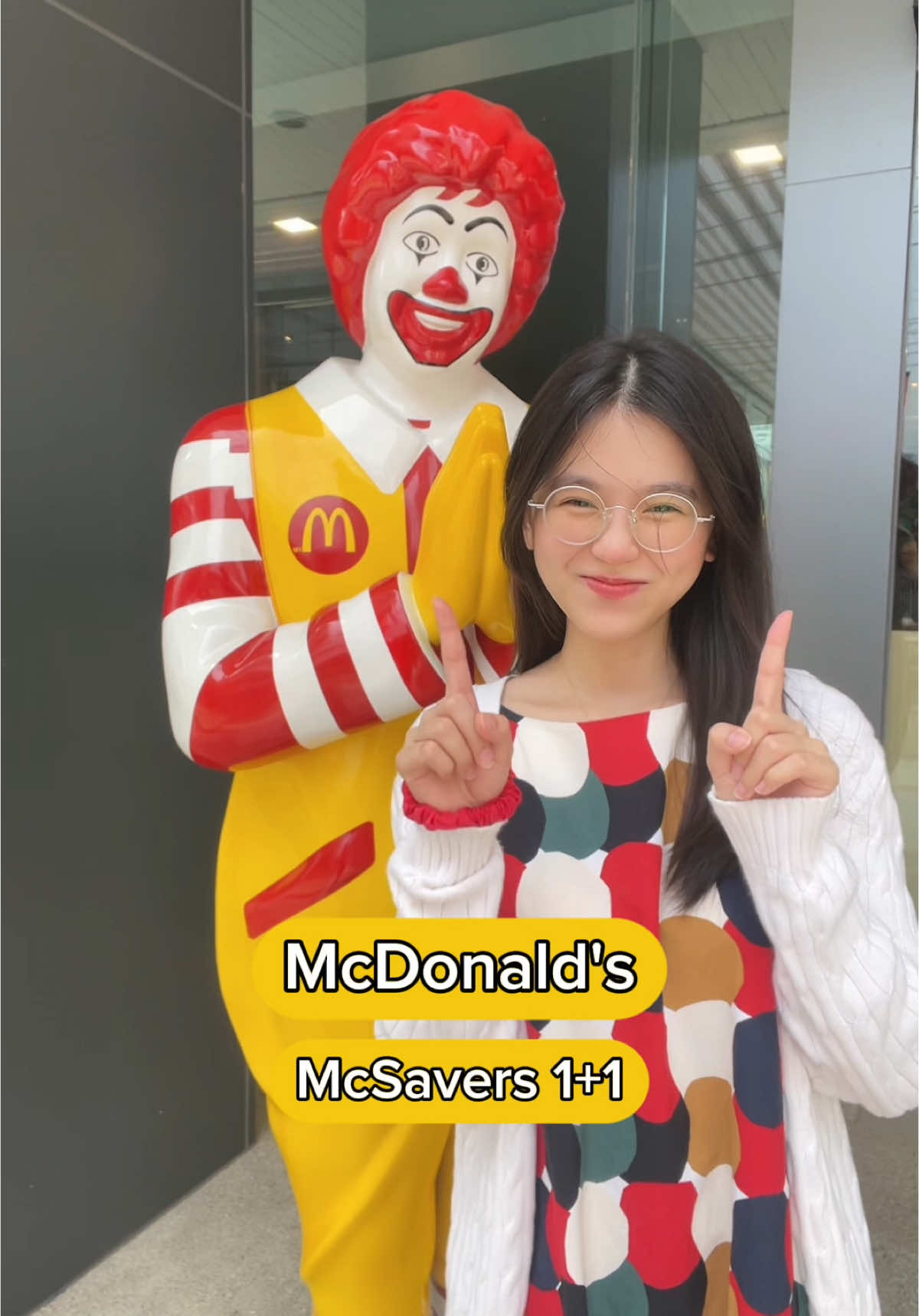 McSavers 1+1 จับคู่คุ้มเวอร์ เพียง 55 บาท ใครเป็น McDonald's lover ห้ามพลาดดดด ^^ 🍔🍟🥤😻 #แมคโดนัลด์ #McDonalds #McSavers #จับคู่คุ้มเวอร์ 