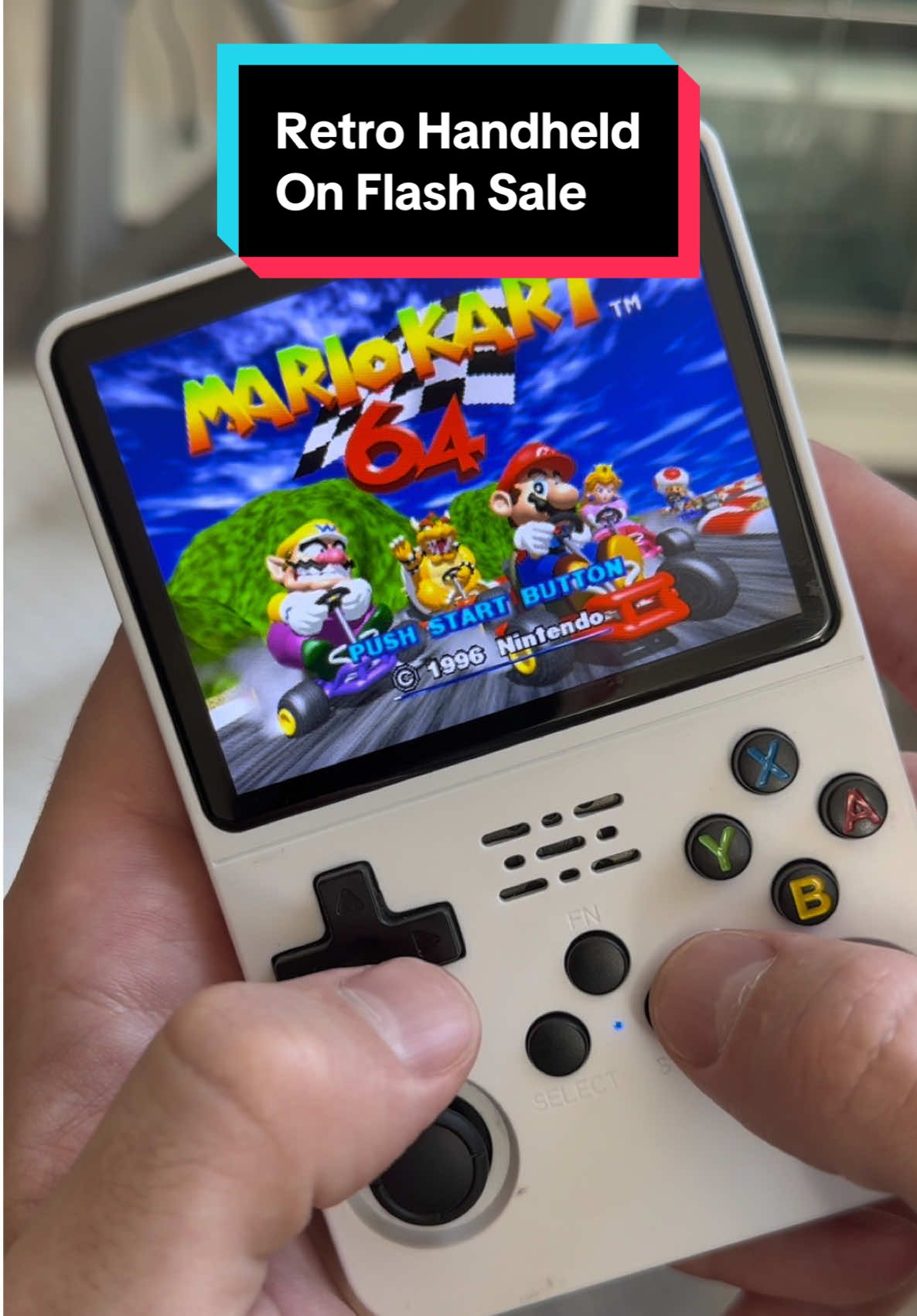 Replying to @This guy this handheld game console is on sale for black friday #tiktokshopblackfriday #gaming #videogames #gameconsole #handheldgaming #retrogaming #tiktokshopcybermonday 