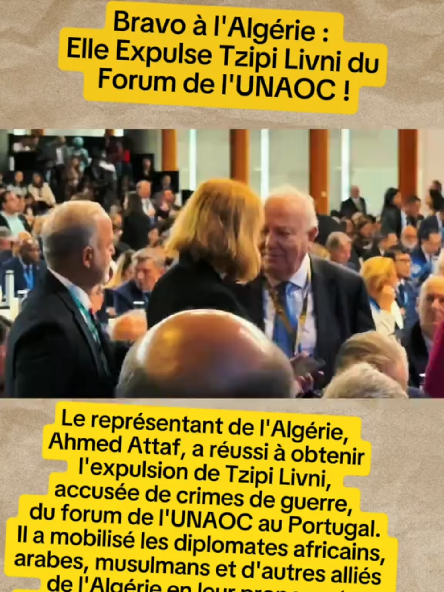 #algerie #pourtoi #tebboune #unaoc #portugal #israel #tzipilivni