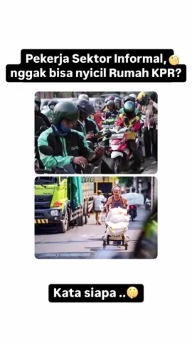 makin banyak bermunculan pekerja informal atau pekerja lepas di Indonesia. Mereka bukan pekerja tetap yang bekerja dalam jangka waktu lama di perusahaan formal, sehingga tidak memiliki slip gaji. Nah, inilah yang membuat pekerja informal kesulitan mengajukan pembiayaan rumah. Sebab hampir seluruh KPR dan atau skema pembiayaan rumah mensyaratkan slip gaji dipermudahkannya syarat untuk mendapat kpr sangat membantu masyarakat yg penghasilannya tak tentu tp masih tetap bisa beli rumah BTN x Pekerja Informal #BTN #BTNWujudkanRumahImpian #BTNxPemudaBangkitBersama #AyoPunyaRumahBersamaBTN #BTNKawal3JutaRumah #SemuaBisaPunyaRumahDenganBTN 