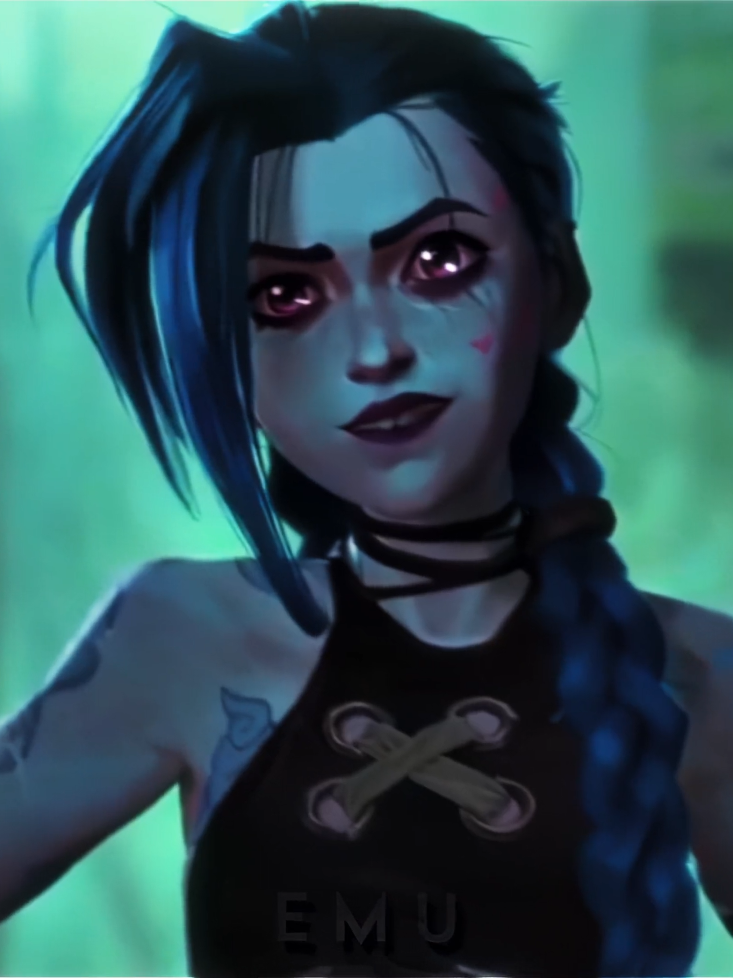 she looks so gorgeous #jinx #jinxarcane #arcane #arcanedit #edit