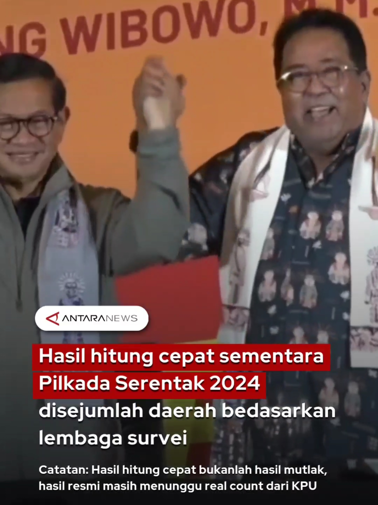 Hasil hitung cepat sementara Pilkada Serentak 2024 disejumlah daerah bedasarkan lembaga survei DKI Jakarta: Pramono-Rano Jawa Barat: Dedi-Erwan Jawa Tengah: Luthfi-Yasin Jawa Timur: Khofifah-Emil #hasilhitungcepat #quickcount #hitungcepat #pramonorano #khofifahemil #pilkadaserentaj #hasilpilkada #pilgub #tiktokberita #fyp #longervideos #lembagasurvei 