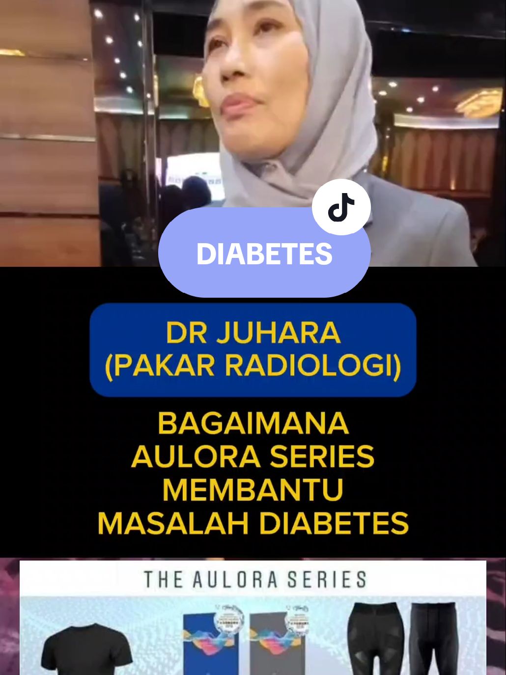 Bagaimana Aulora Pants membantu pesakit diabetes? Dengarkan penerangan Dr Juhara. #diabetes #kencingmanis #auloraseries #bewithasyaalan #aulorapants #aulorasocks 