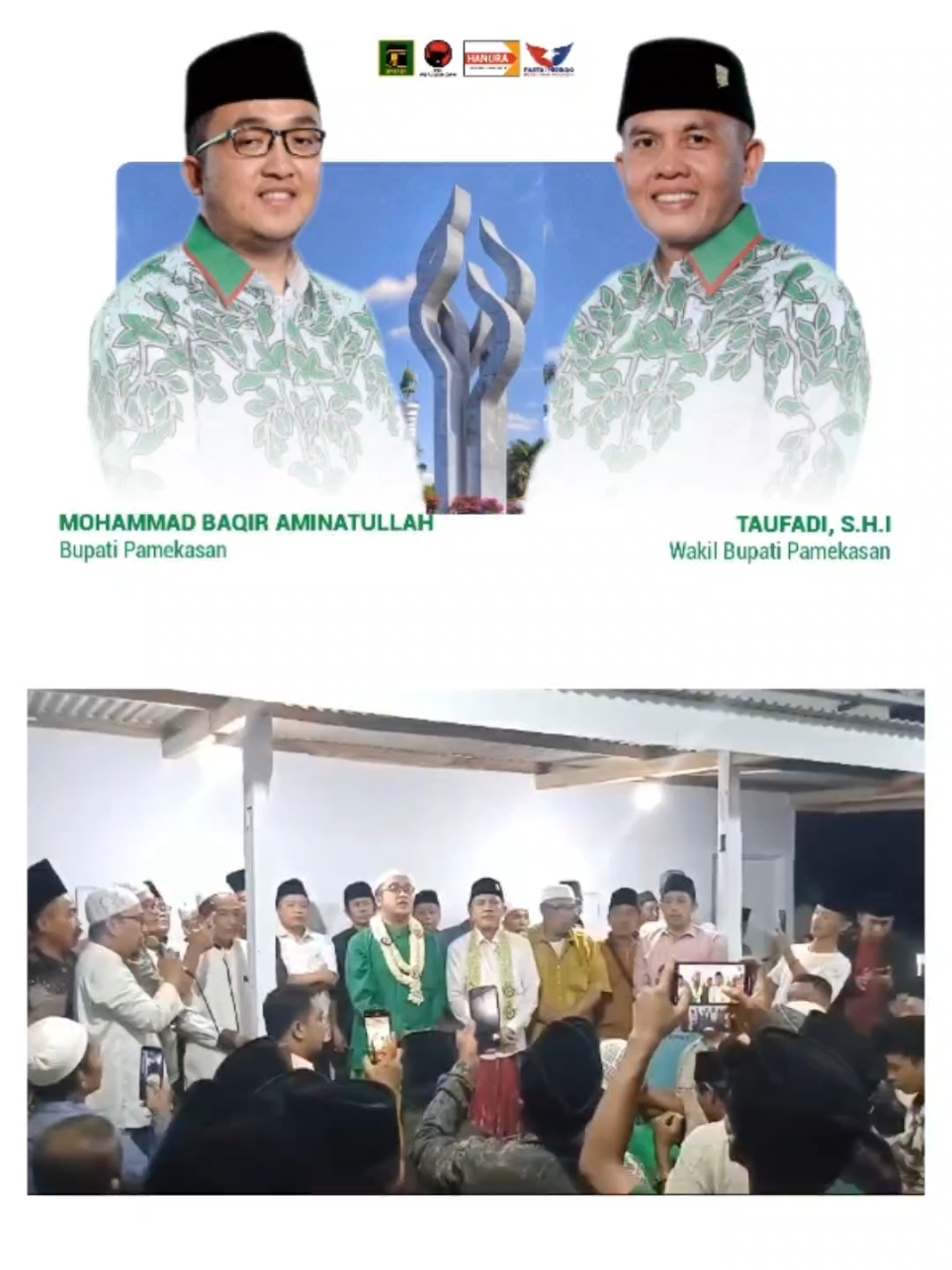 Deklarasi kemenangan Berbakti di Pondok pesantren Darut Tauhid Al Islami Palpetto', Plakpak Pegantenan, Pamekasan. #pamekasan #pamekasanmadura #berbakti #kpupamekasan #fyp #taufadi #rabaqir 