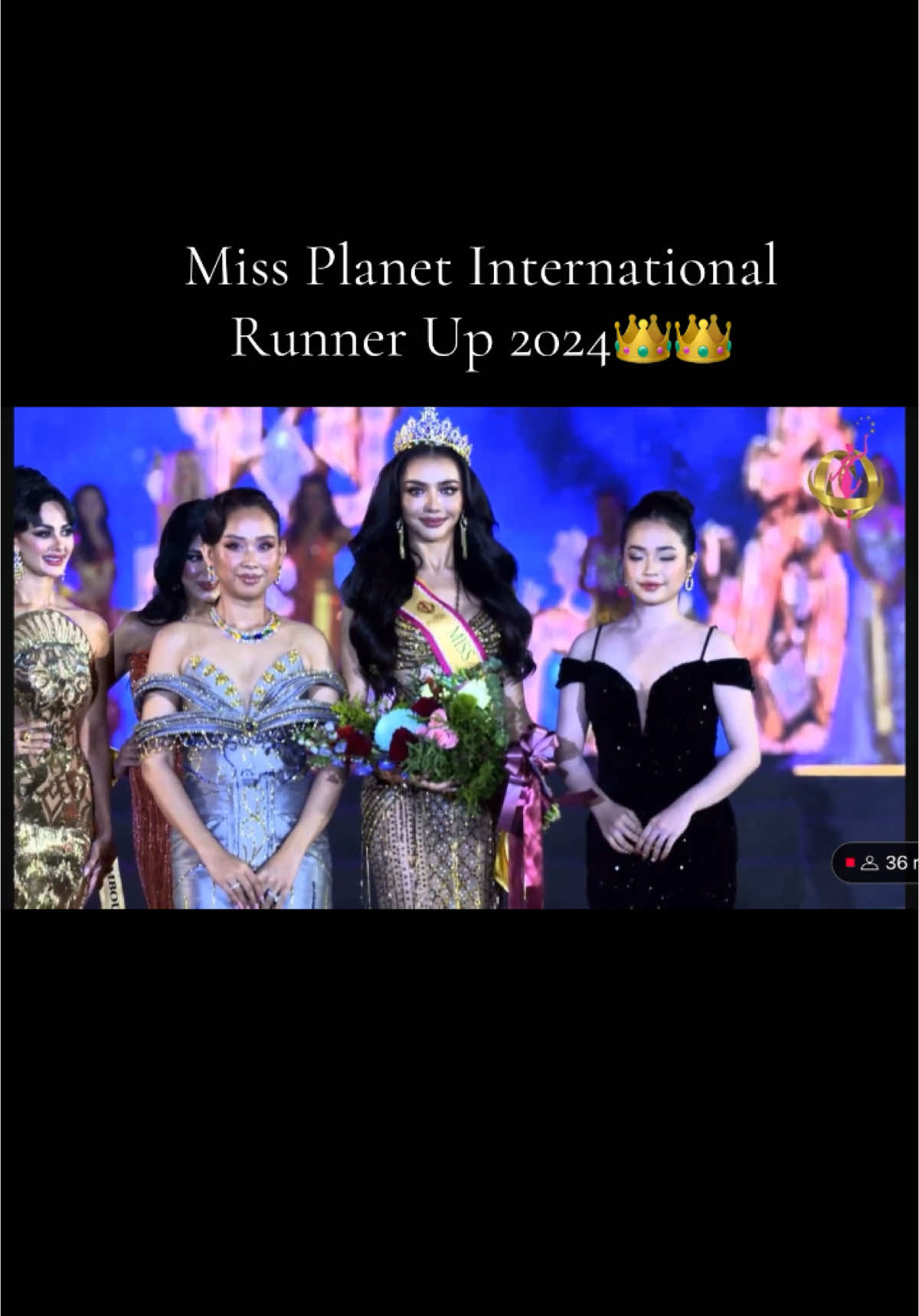 Para Runner Up👑👑👑👑 #fypシ #missplanetinternational #cambodia #pageant #beautypageant 