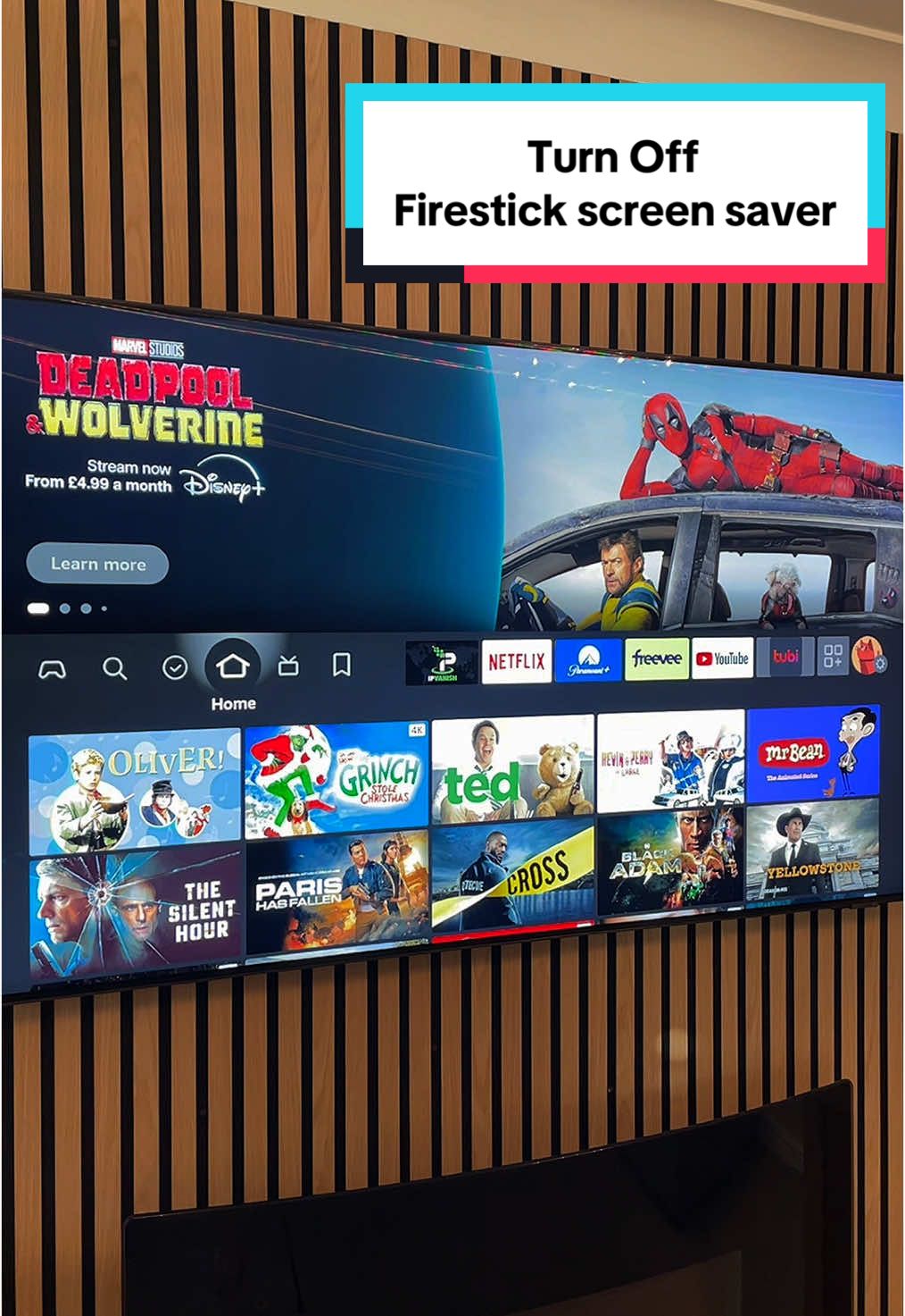 How to turn off Amazon Firestick screen saver #firesticktricks #firestick #firetvstick #amazonfirestick #amazonfiretv #firesticktv 