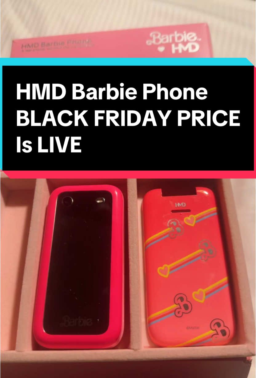 HMD Barbie Phone Black Friday special #barbiephone #hmdbarbiephone #blackfridaydeals #giftsforgirls 