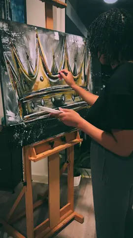 Crowned👑 #art #fyp #painter